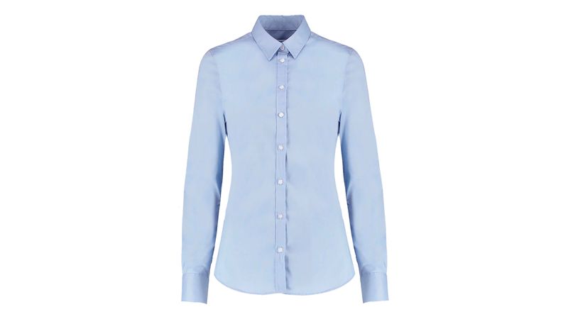 Camisa blanca oxford online mujer