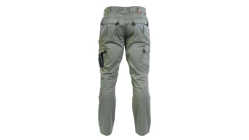 Pantalon Cargo Hw Dakota Spandex Verde Oliva